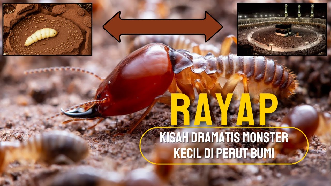 Rayap: Penghancur Rumah atau Penyelamat Bumi? #RahasiaDuniaSatwa