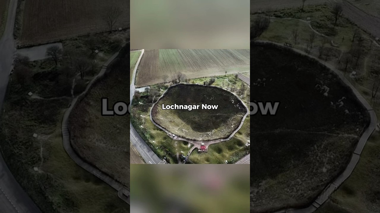 Lochnagar Now vs Then WW1