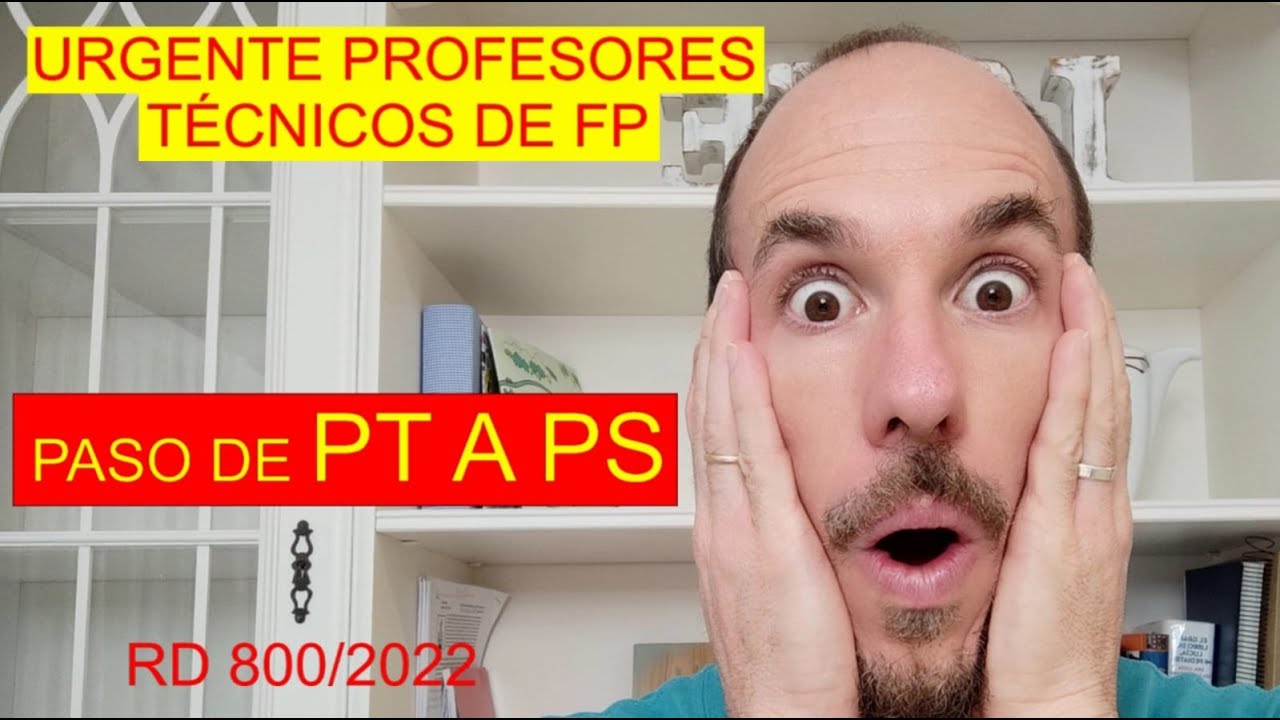 PASO DE PROFESOR TÉCNICO DE FP A PROFESOR DE SECUNDARIA