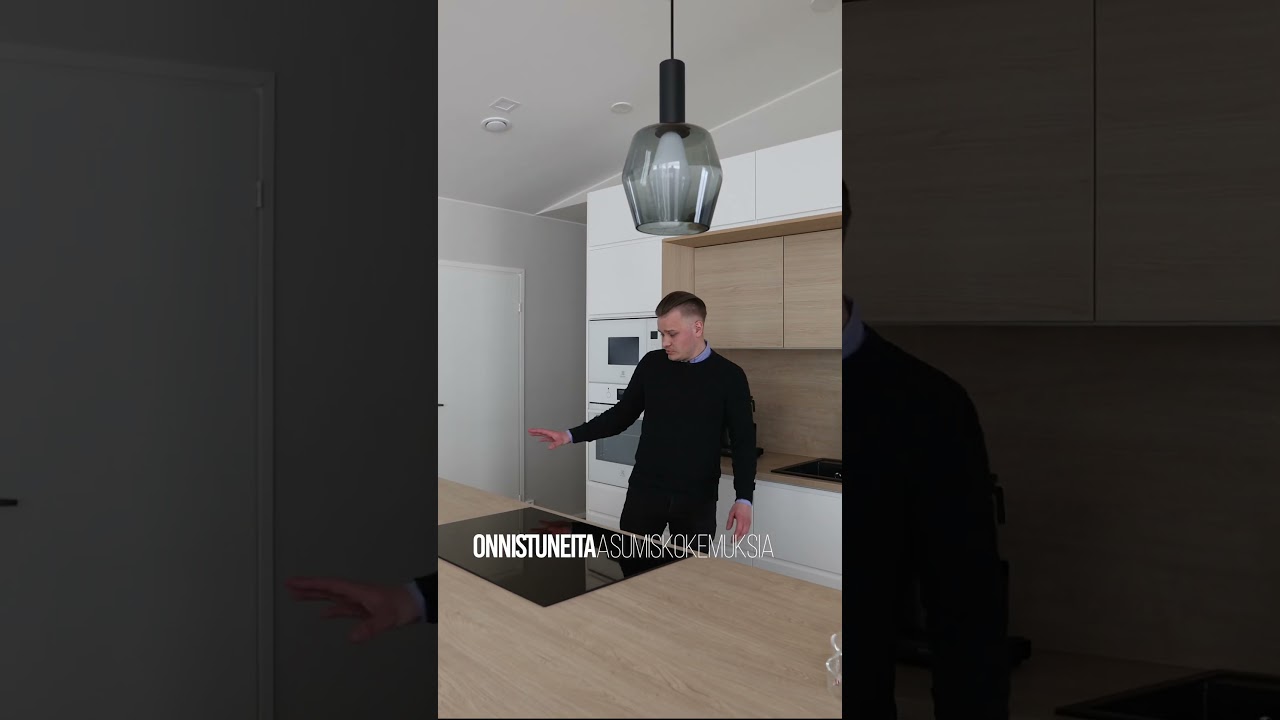 Upea, moderni keittiö 