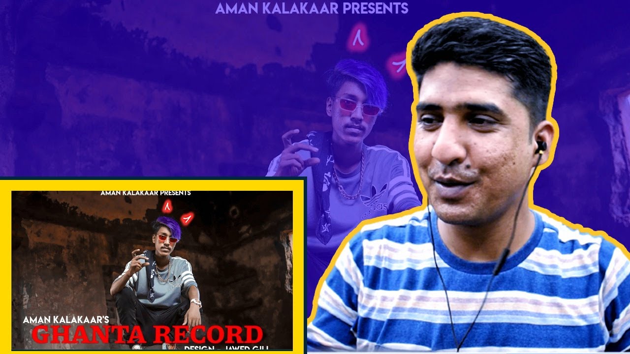 GHANTA RECORDS || AMAN KALAKAAR || PROD. BY LDSHASHI || REACTION || BANDA DILLI KA