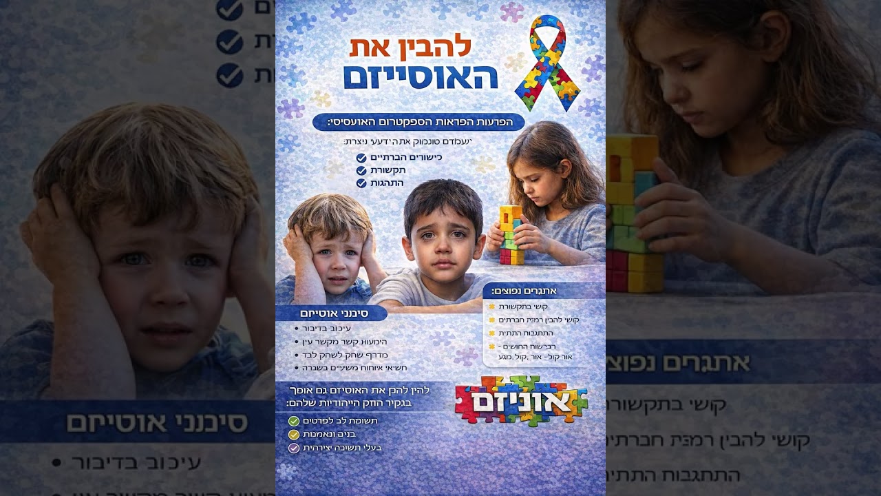 Autism - Hebrew