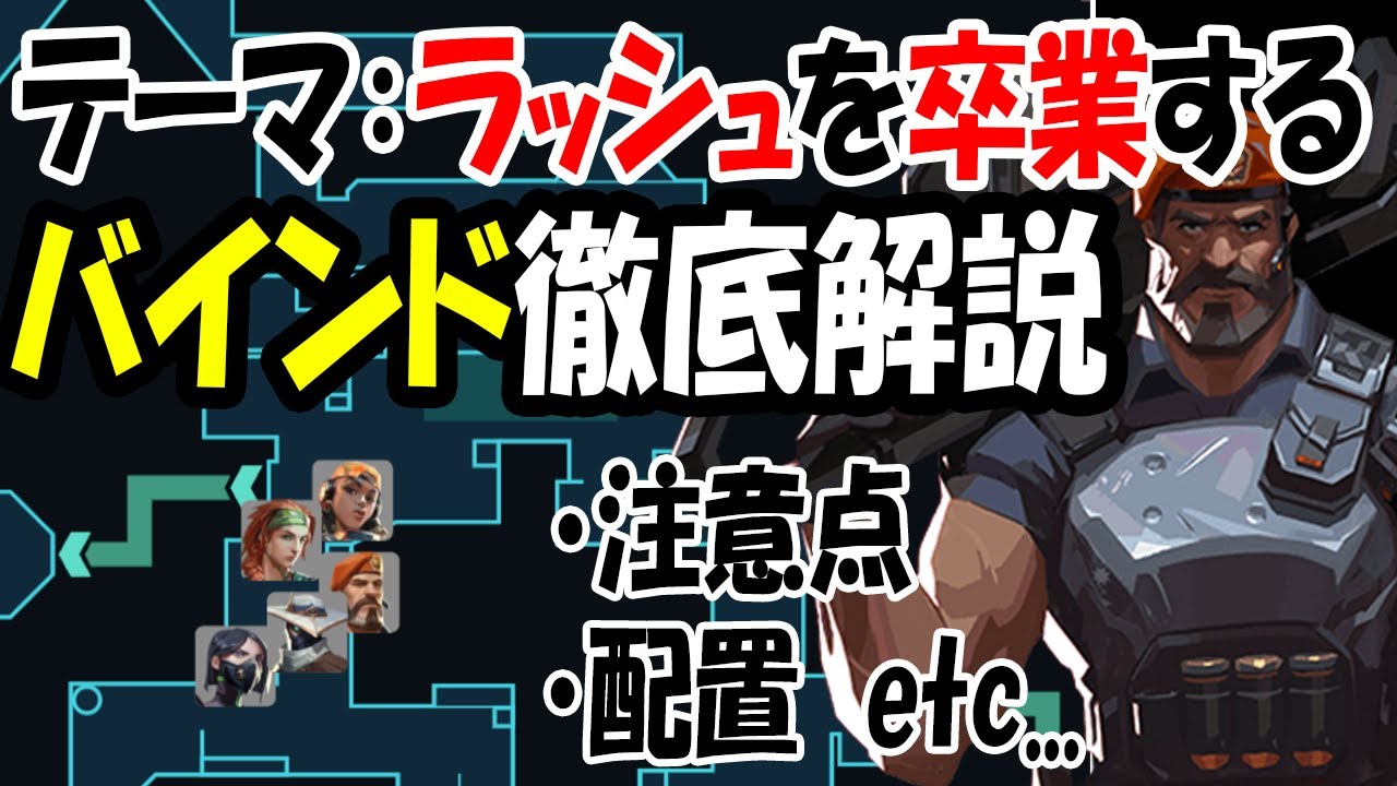 バインドの攻めの全てがここに[Valorant解説]
