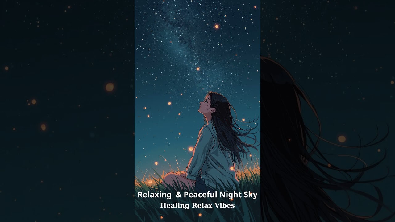💤 Relaxing Piano for Sleep | Peaceful Night Sky