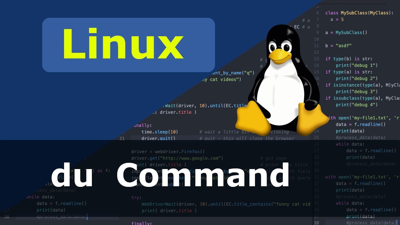 Команда Linux - du