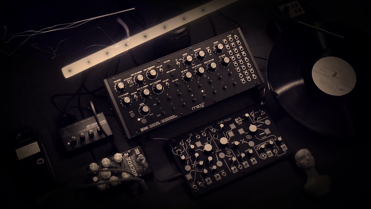 moog DFAM / make noise STREGA / Universe Zen ВОСХОД-2 / dark ambient music / by GIPNOZER