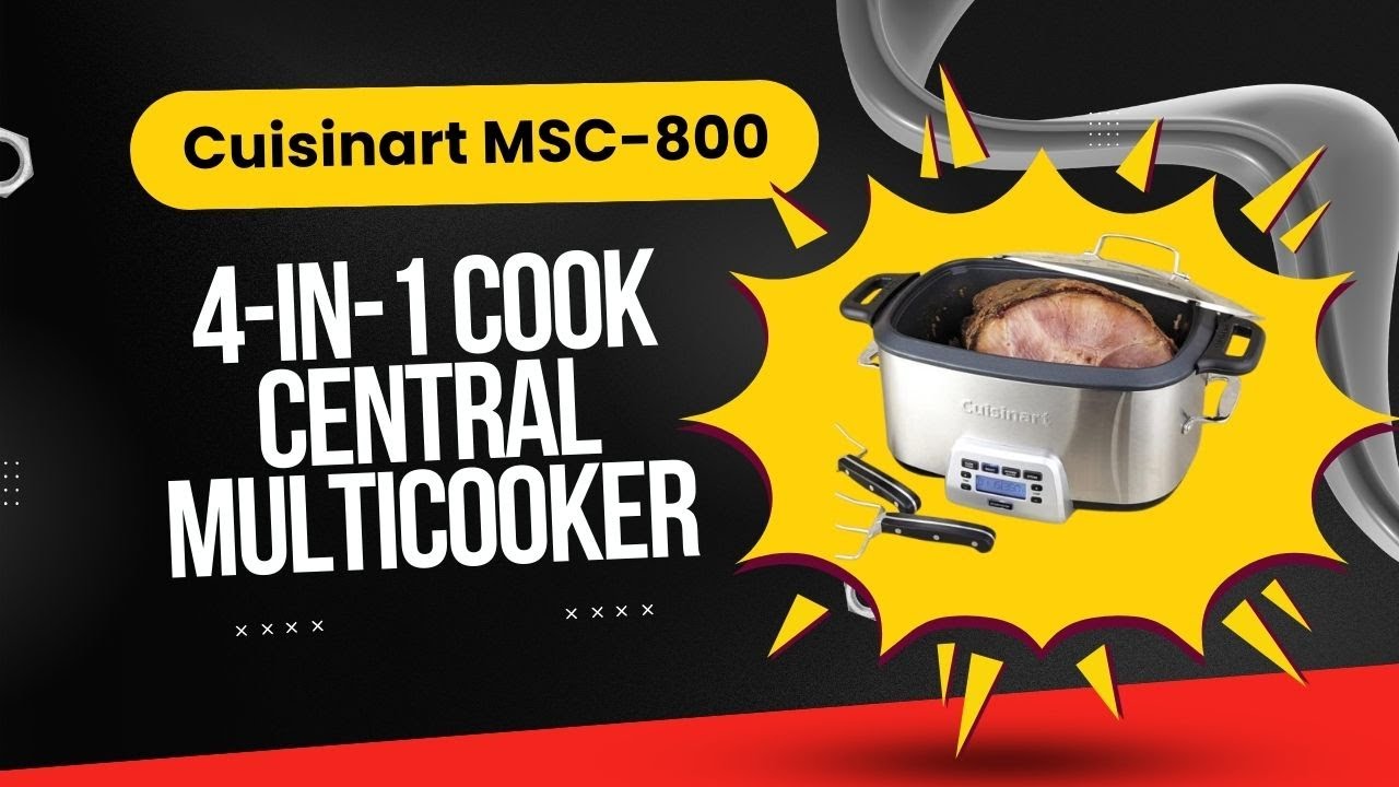 Top Chef Reveals BEST Multicooker Techniques with Cuisinart MSC-8007