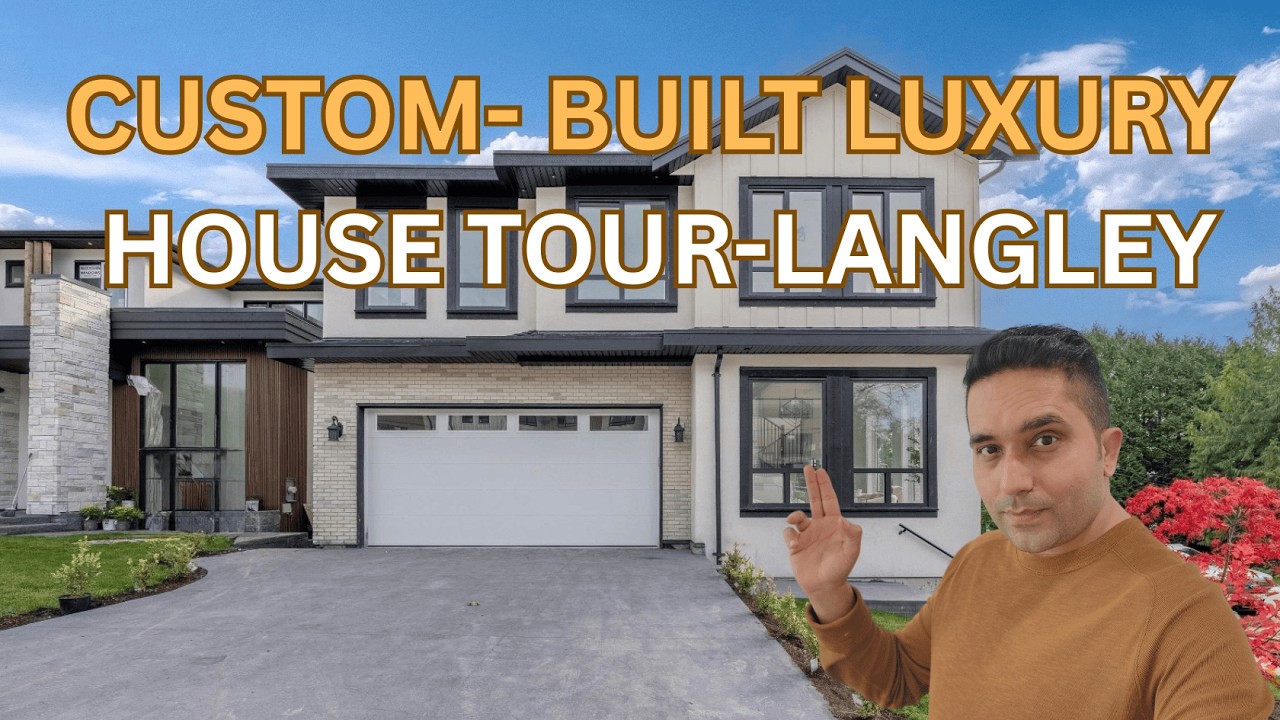 | Inside a DREAM Custom Built Home in Langley, BC! | FULL TOUR| LIVING IN LANGLEY|LIVING IN SURREY