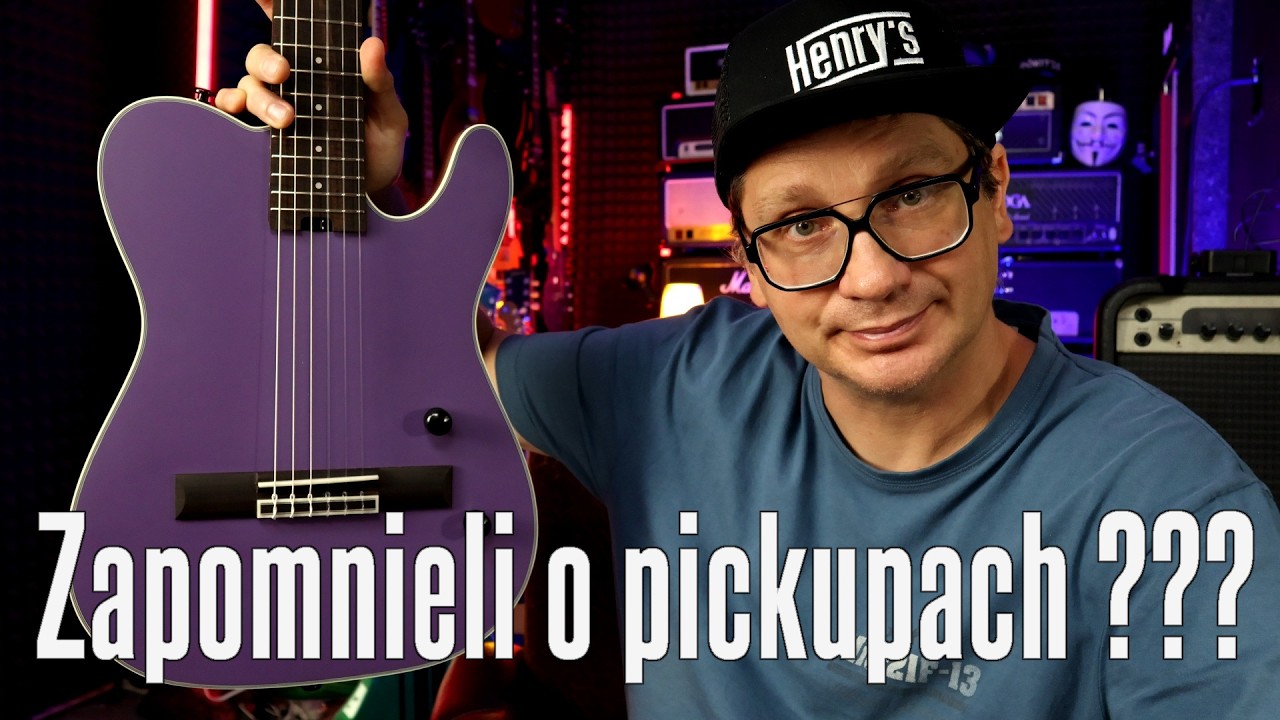 Telecaster z nylonowymi strunami - elektroklasyczna gitara Henry's CK78 Kalel - FOG