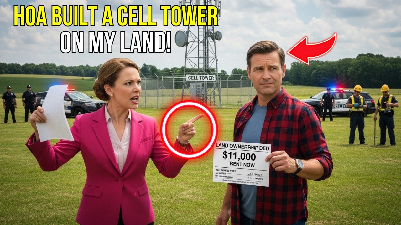 Товарищество собственников жилья построило вышку сотовой связи на моем поле без моего разрешения ...