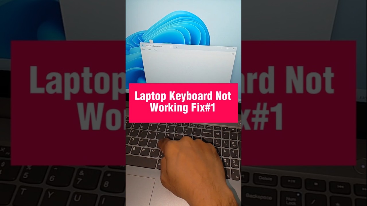 Laptop Keyboard Not Working? Here&rsquo;s the REAL Fix (No Tools Needed)