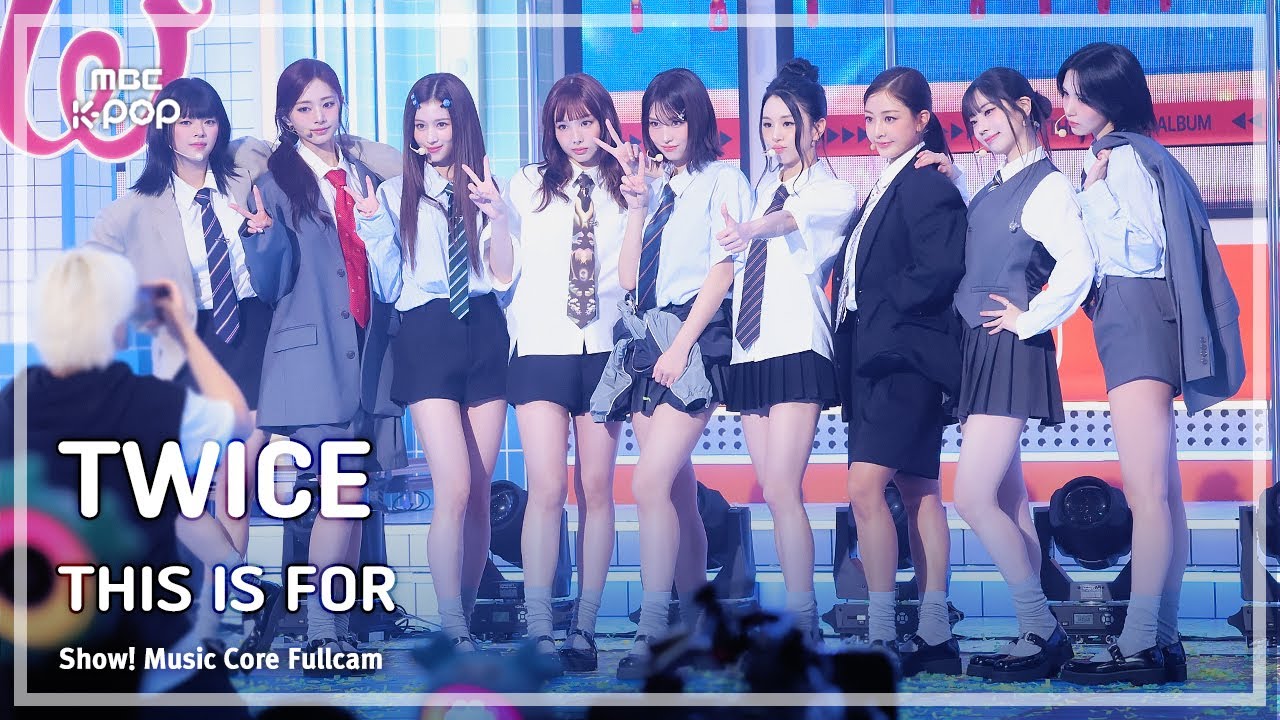 [#음중풀캠8K] TWICE (트와이스) – THIS IS FOR FullCam | 쇼! 음악중심 | MBC250712 | ENG/JPN Lyrics