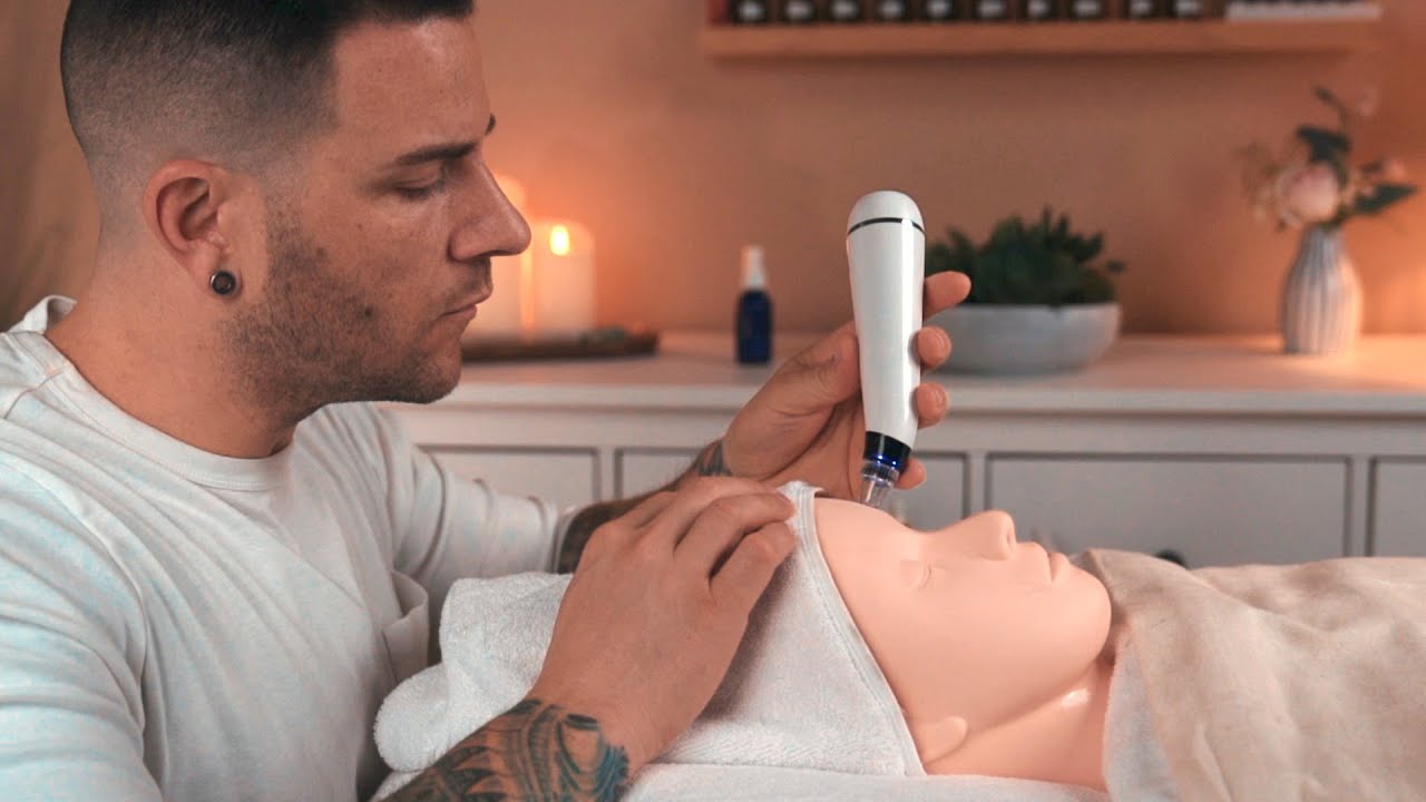 Calming & Cleansing Facial Treatment Spa | ASMR for Relaxation and Sleep | Male Whisper Voice