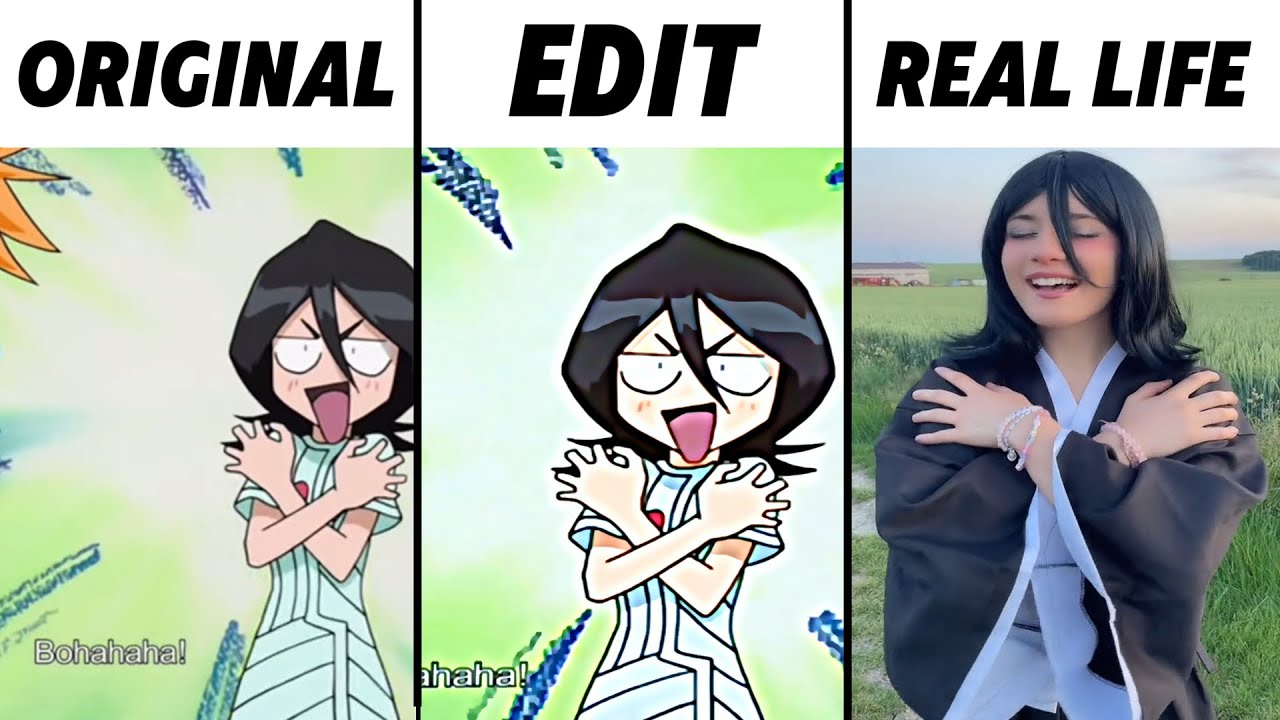 Bohahaha Original vs Edit vs Real Life | Side By Side Comparison