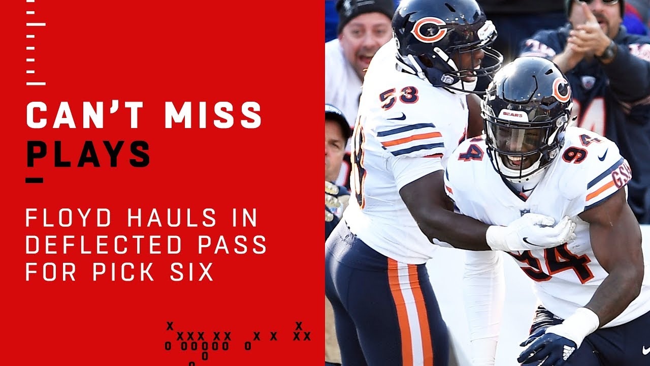 Floyd's Pick 6 Off Peterman's Deflected Pass!