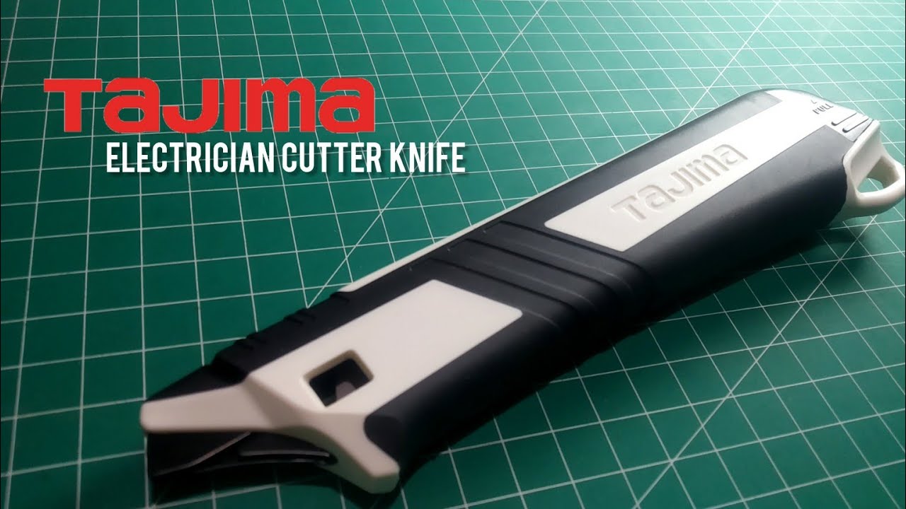 Cutter untuk Kelistrikan paling mantap - Tajima Super Sharp Cutter Knife