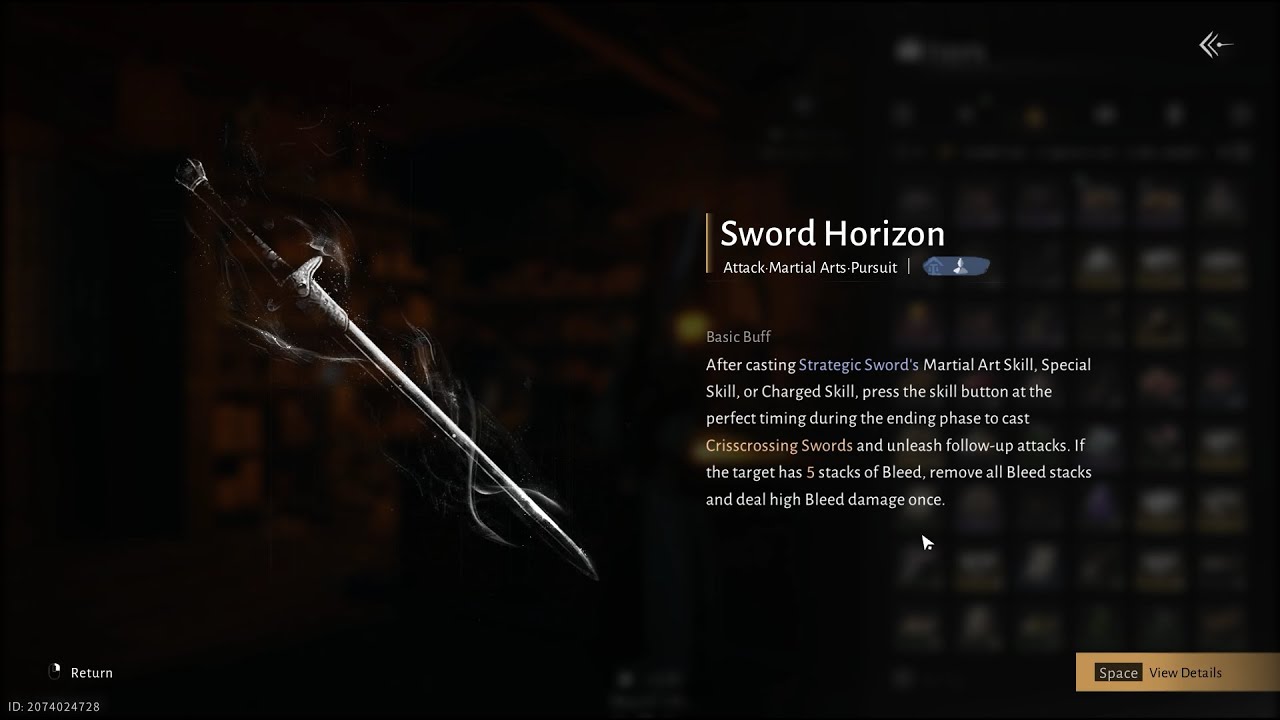 Sword horizon inner way unlocked Bellstrike Strategic sword