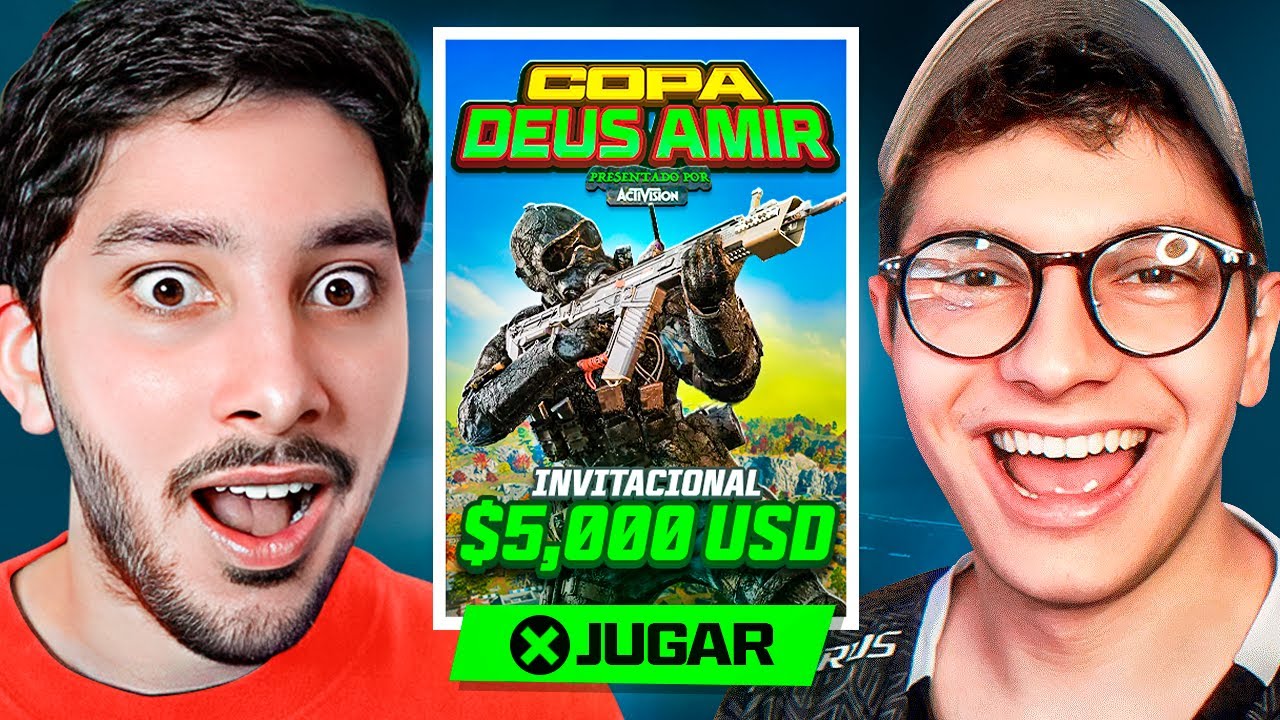 Jugué el TORNEO de DEUS AMIR en WARZONE (muy tryhard)