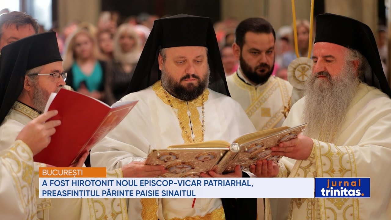 A fost hirotonit noul episcop-vicar patriarhal, Preasfințitul Părinte Paisie Sinaitul
