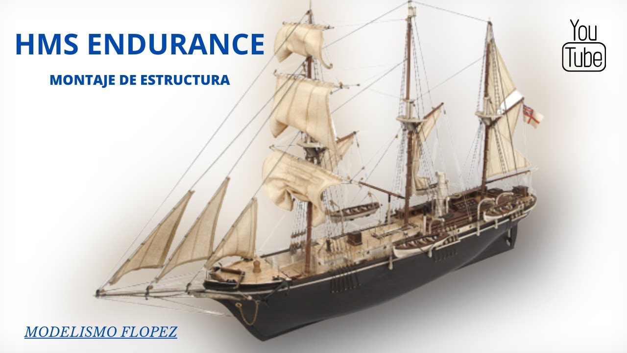 HMS ENDURANCE - OCCRE 1:70 Ep.20. Montando estructura de cubierta paso a paso.