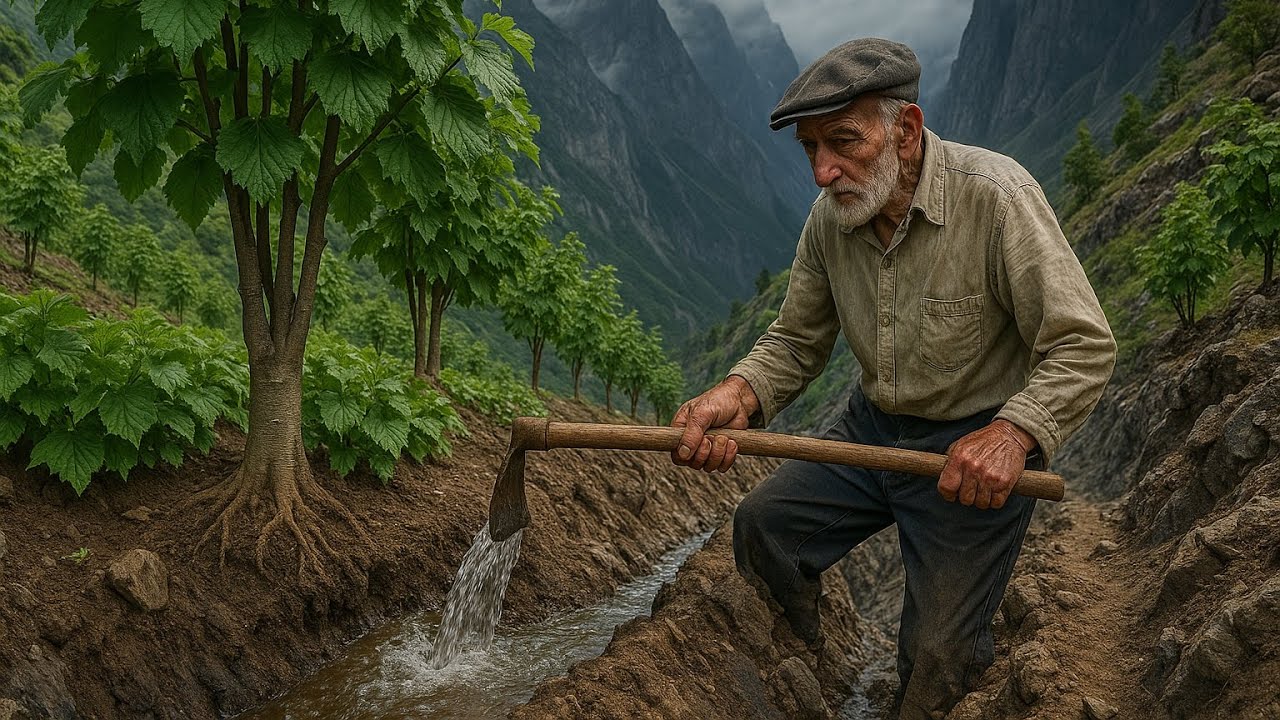 Mountain Village in Iran: Ancient Irrigation & Forgotten Farming Techniques