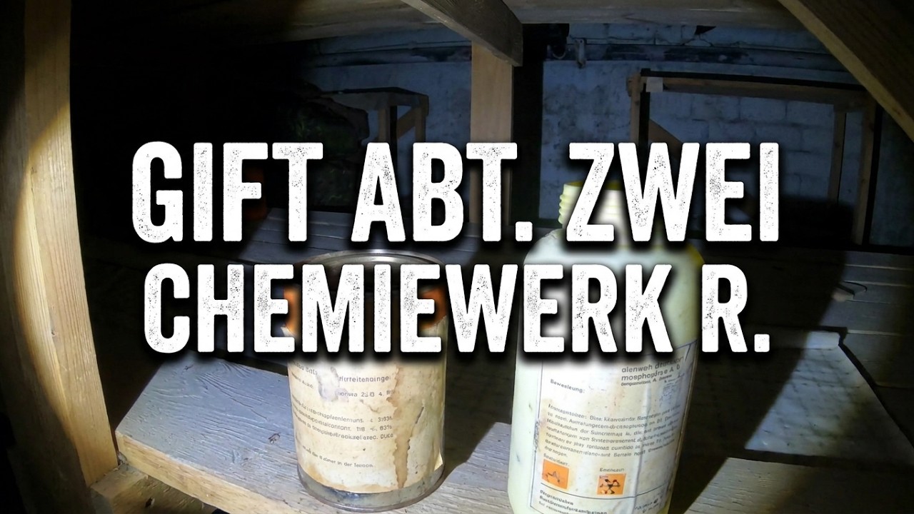 Das alte Chemiewerk Rüdersdorf - Gift Abt  II