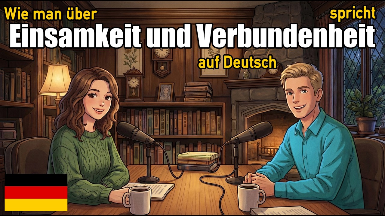 Wie man über Einsamkeit und Verbundenheit auf Deutsch spricht | deutsche Konversationspraxis