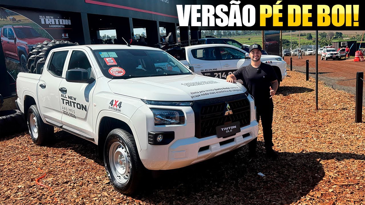 ENCONTREI A NOVA TRITON GL AUTOMÁTICA NA AGRISHOW!
