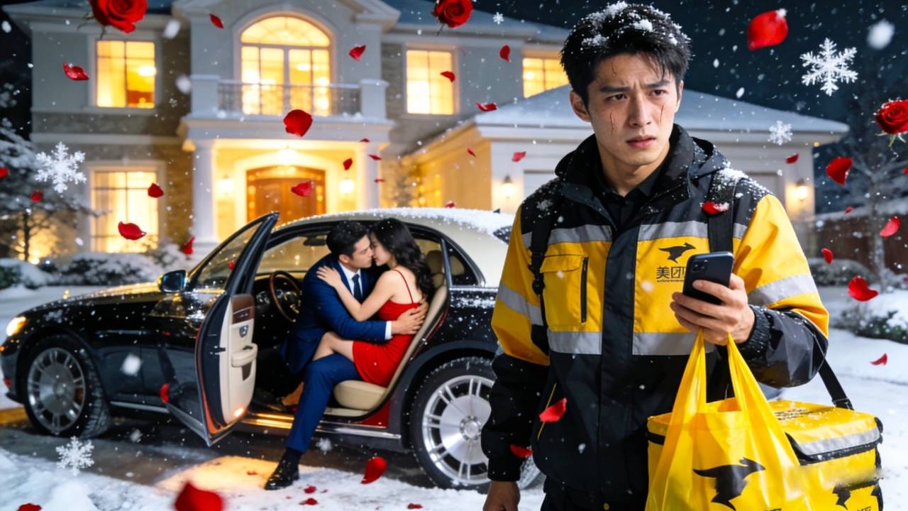 I caught girlfriend cheating! Poor delivery man unlocks time tunnel and becomes world’s richest man!