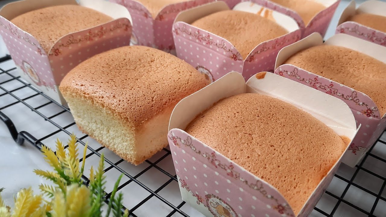 Mini Chiffon Cake Super Lembut