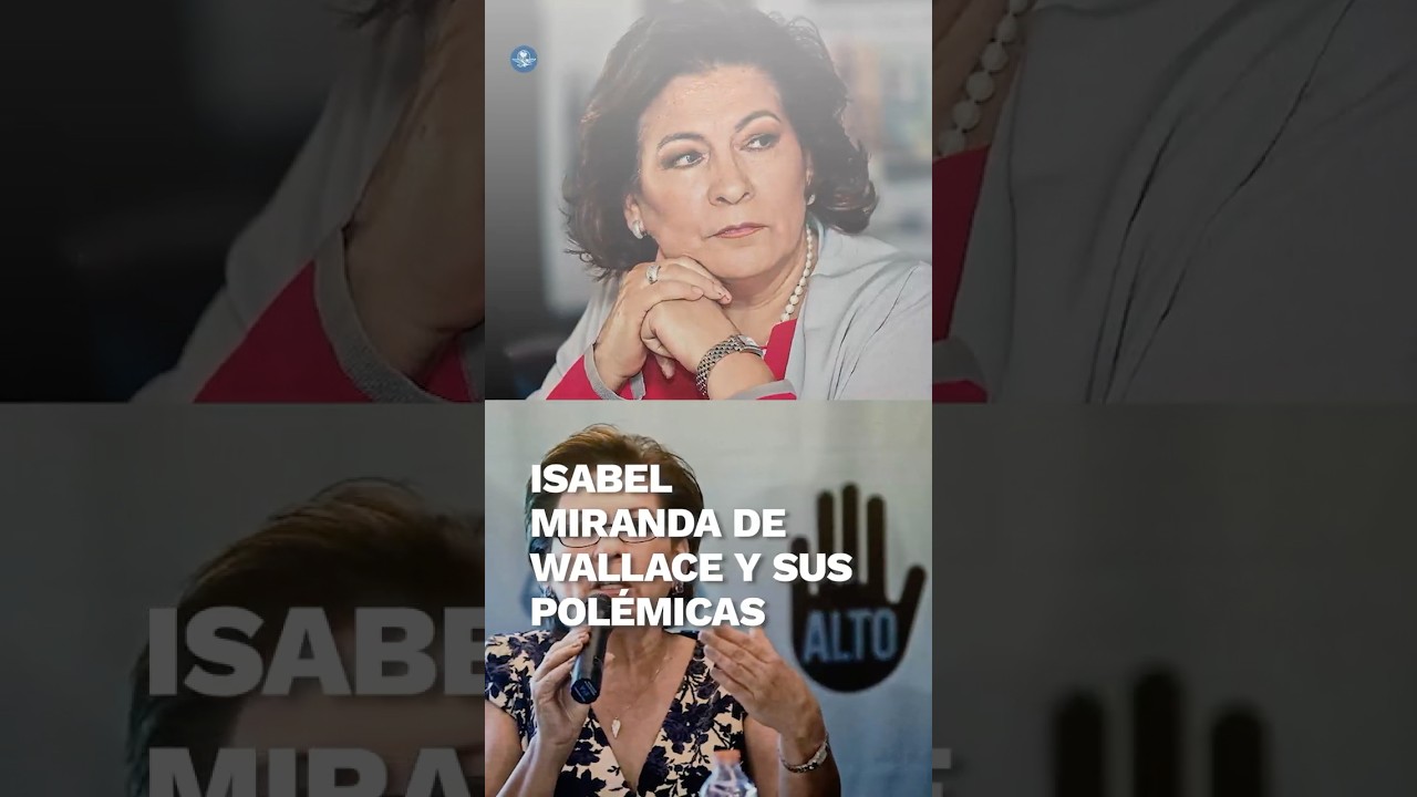 &iquest;Qui&eacute;n era Isabel Miranda de Wallace, fundadora de Alto al Secuestro? #short