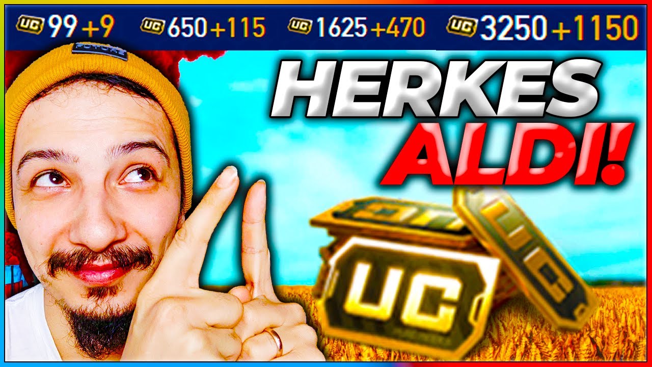 BEDAVA UC KAZANMA ŞANS DEĞİL GARANTİ Y&Ouml;NTEM | BEDAVA UC | PUBG Mobile