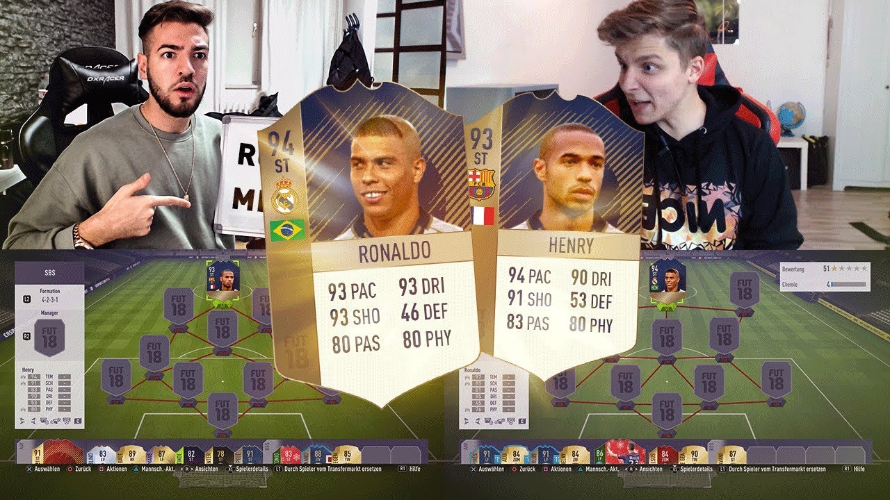FIFA 18: ICON EL CLASSICO Real vs Barcelona Squad Builder Battle Special 😈😱 vs Fifagaming 🔥 Wakez