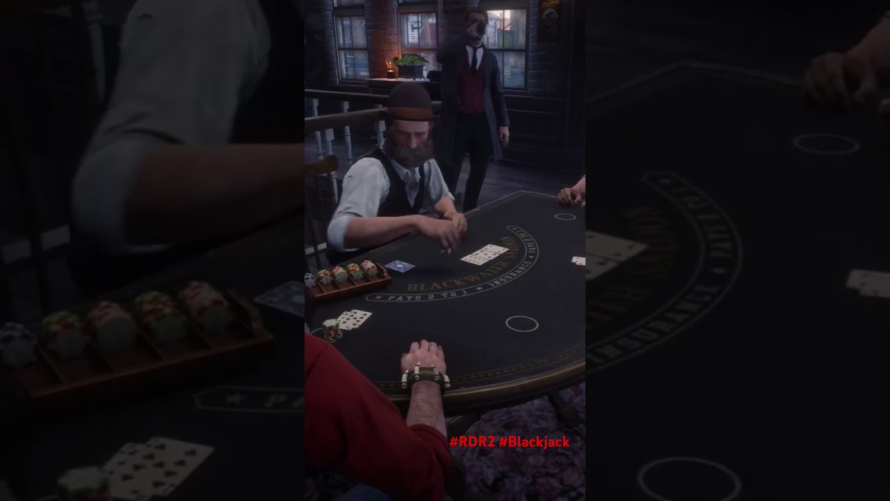 Redemption 2 #RDR2 #blackjack #Ps5 #ps5pro #winblackjack #Blackwater #Rdr2024