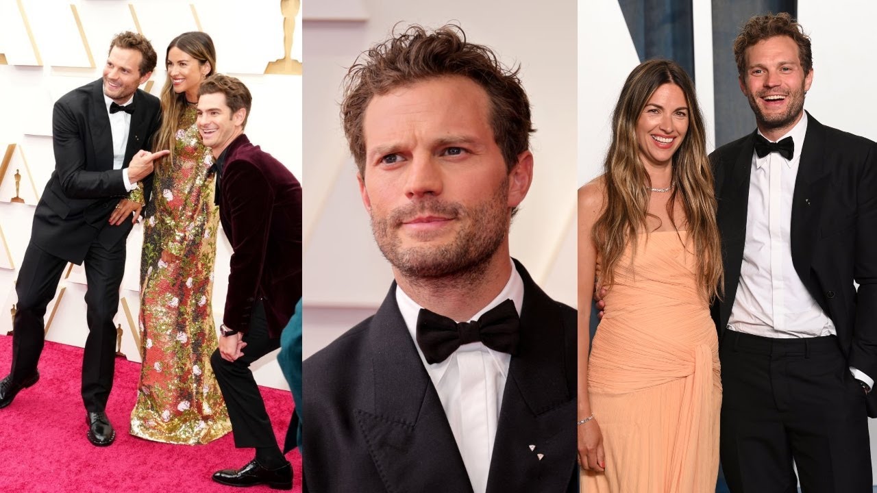 NEW!! JAMIE DORNAN at the OSCARS, 94th Annual Academy Awards! 💛🎬