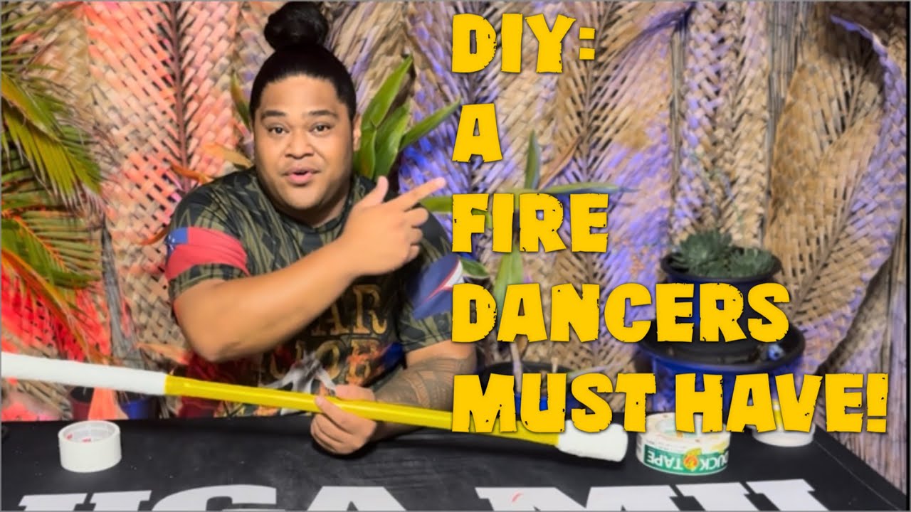 How to Make a Samoan Fireknife Practice Stick | DIY Tutorial