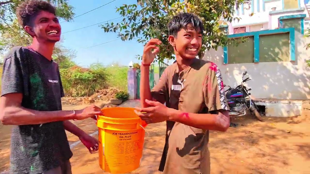 Rango wali Holi Part 2 / Vlog 202 / Pooja Maheshwari Vlog 