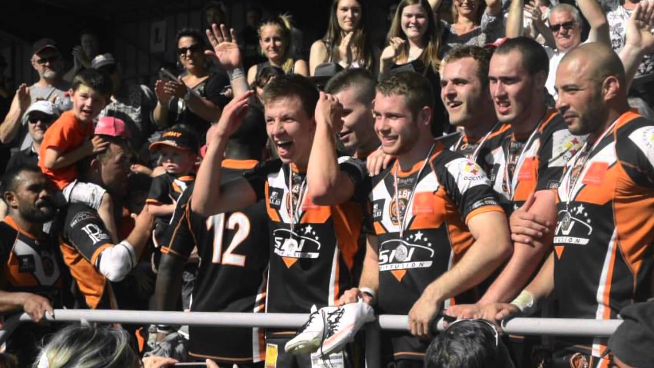 Albi Rugby League Champions Celebrations