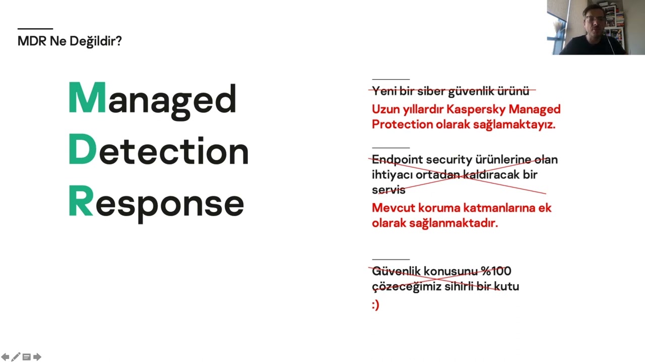 MDR Nedir? EDR'dan Farkı Nedir? Kaspersky Managed Detection and Response Neden Gereklidir?