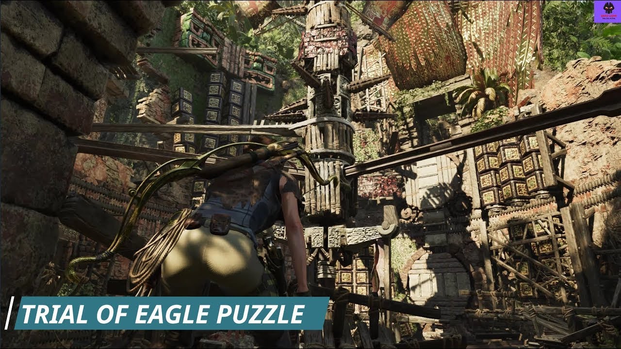 How to Complete the Trial of the Eagle (Path to the Hidden City Puzzle)- SHADOW OF THE TOMB RAIDER