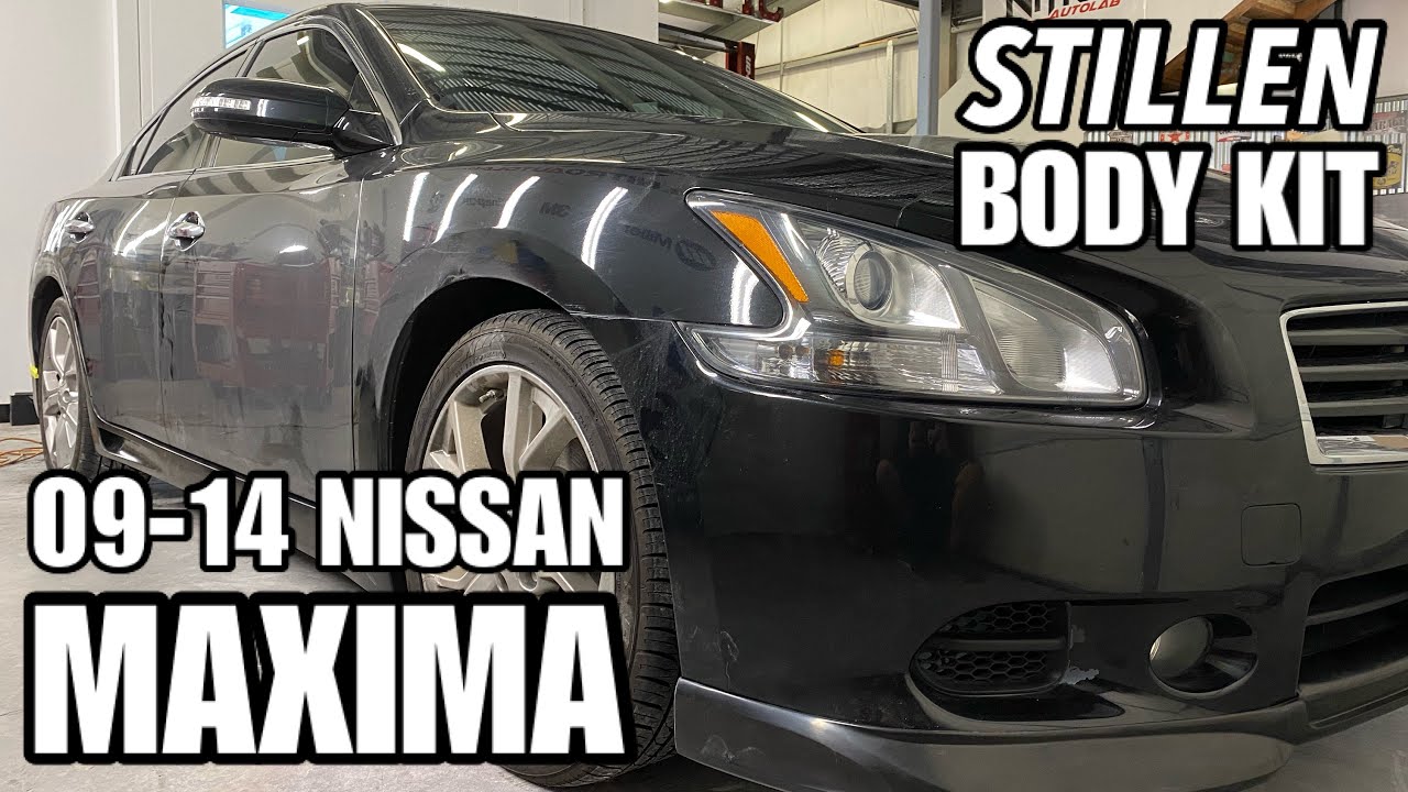 2009-2014 Nissan Maxima STILLEN Body Kit Installed Overview