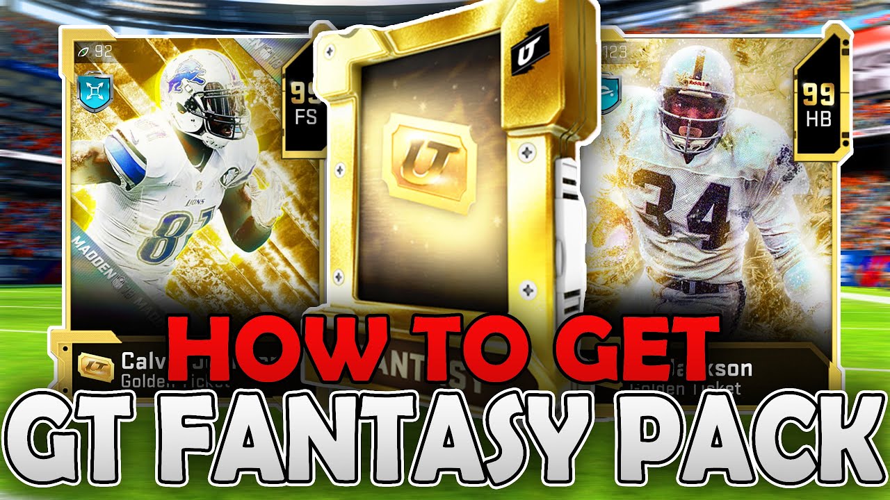 HOW TO GET FREE GOLDEN TICKET FANTASY PACK - Madden 20 Ultimate Team Fan Appreciation