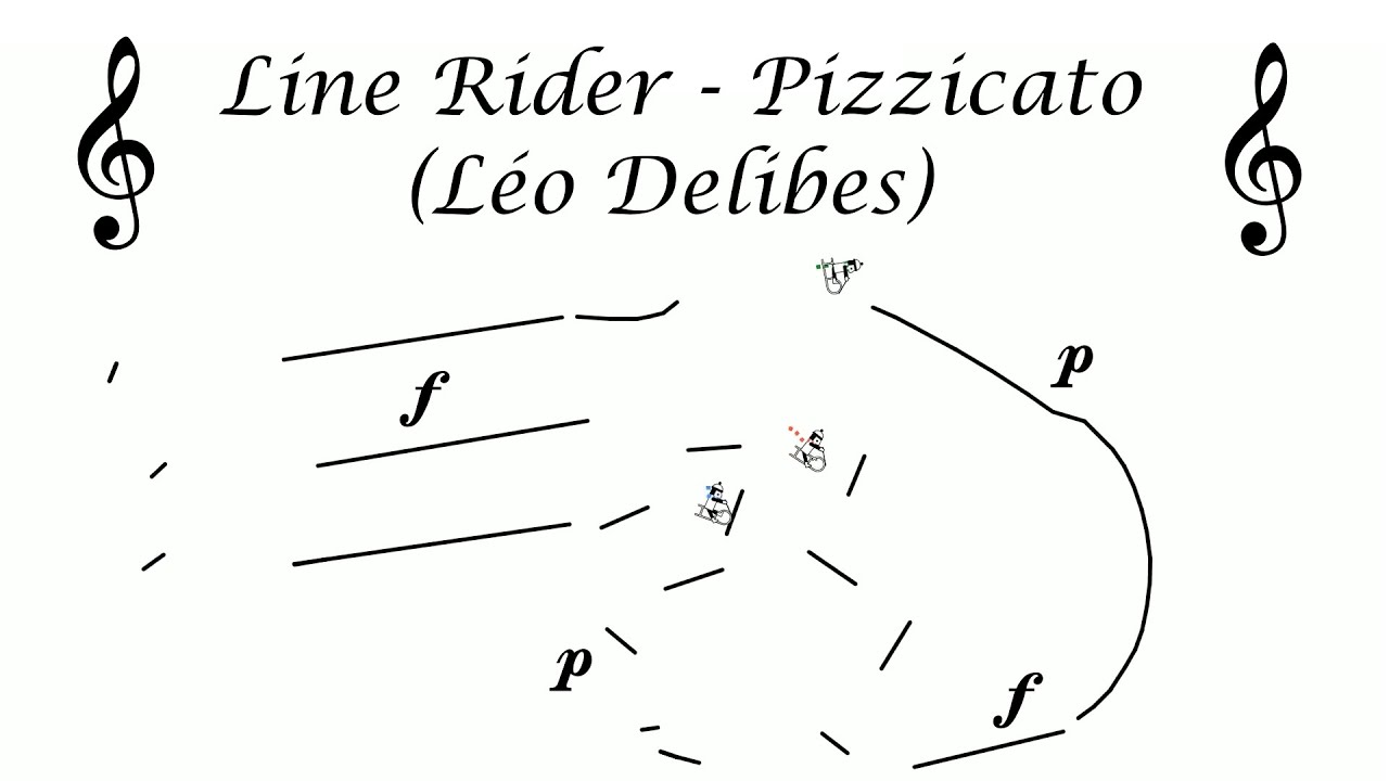 Line Rider #26 - Pizzicato (Léo Delibes)