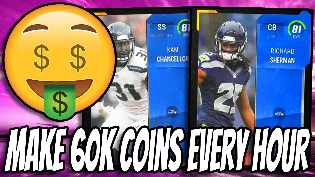 I Am The Best Sniper in Madden!! I Made 60K Coins Every Hour off Sniping!!
