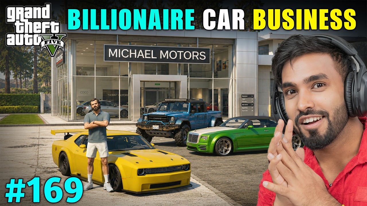 I STARTED MY OWN CAR BUSINESS | GTA 5 GAMEPLAY #169