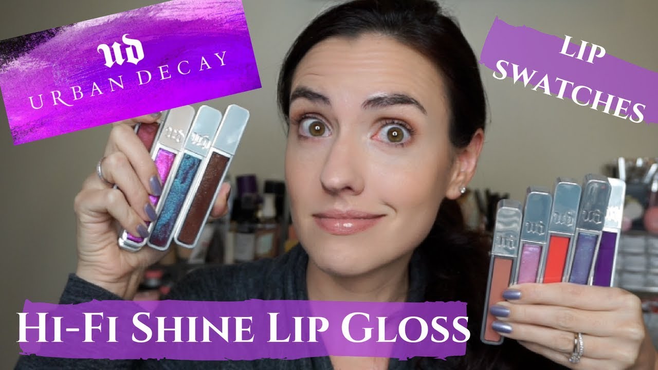 Urban Decay Hi-Fi Shine Glosses | Lip Swatches of ALL 20 Shades!