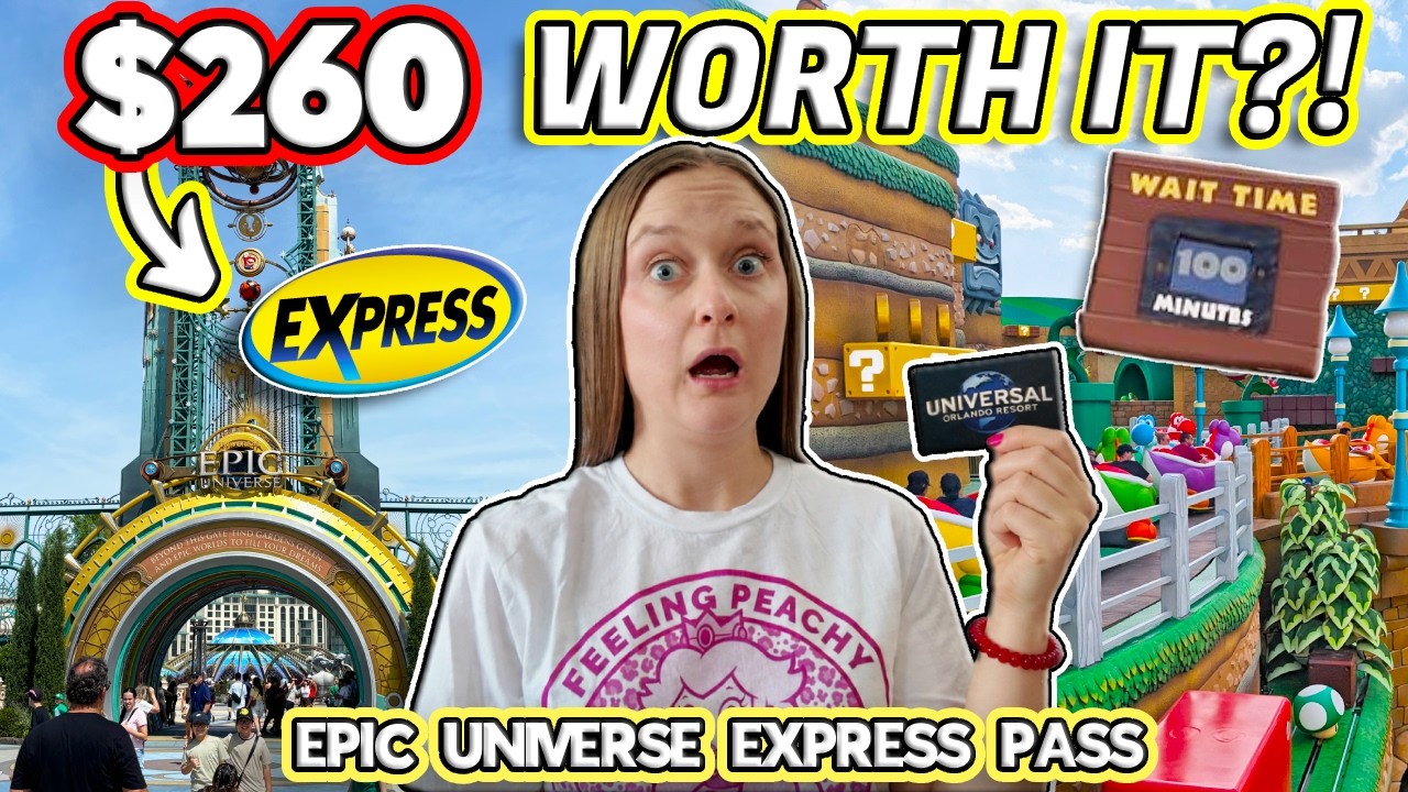 Стоит ли Express Pass в Epic Universe своих $260? (Тестируем проход без очереди в Universal)