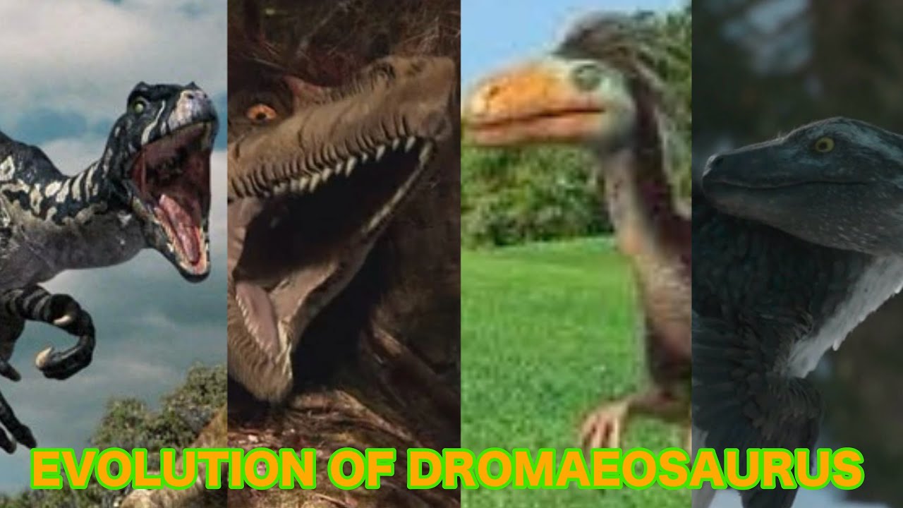 Evolution Of Dromaeosaurus In Movies, TV Shows, Documentaries, Games, & Paleo Media