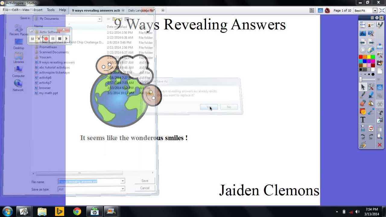 9 Ways Revealing Answers in ActivTips