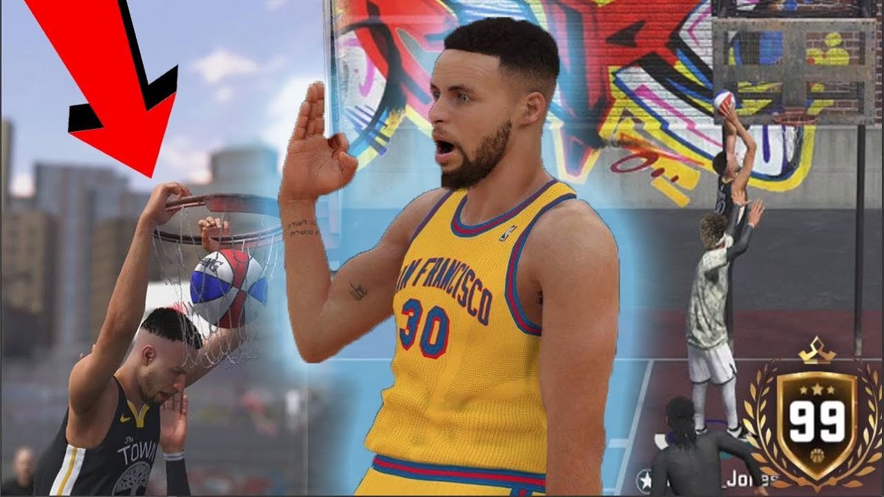 STEPH CURRY DEMIGOD SLASHER HACK??!! CRAZY POSTERIZER CONTACT DUNKS!! NBA 2K18 MYPARK